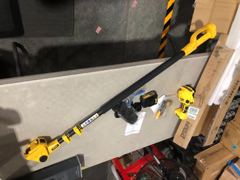 Photo 2 of 2-in-1 Brushless Pole Saw & Mini Chainsaw, IMOUMLIVE 8" Cutting Cordless Power Pole Saw, 15.2-Foot MAX, 