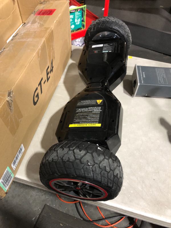 Photo 7 of ***NO POWER CORD - NOT FUNCTIONAL - FOR PARTS - USED AND DIRTY***
GOTRAX E4 All Terrain Hoverboard, 8.5" Offroad Tires