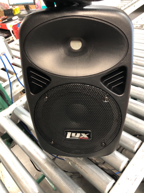 Photo 3 of LyxPro 8" Inch Passive DJ PA Speaker System XLR,1/4,Speakon, Connections Daisy Chain Compatible, 8 Ohm, Lightweight, Stand Mountable , 8 Inch