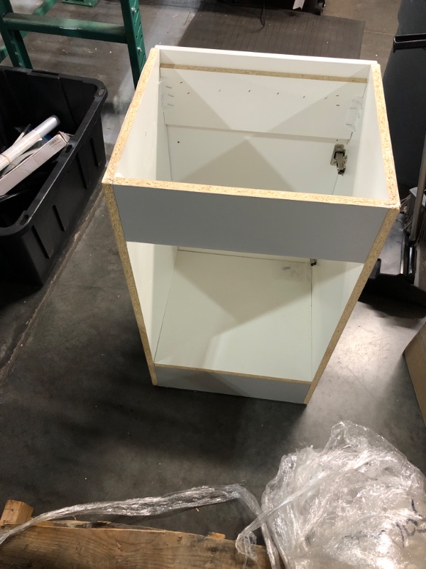 Photo 1 of *COLOR IS GREY-MINOR DAMAGE*
Design House Brookings Unassembled Shaker Base Kitchen Cabinet 34.5"D x 18"W x 24"H
