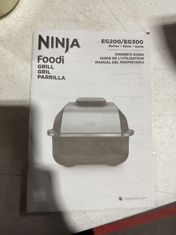 Photo 9 of **PARTS ONLY** **SEE NOTES** Ninja EG201 Foodi 6-in-1 Indoor Grill 