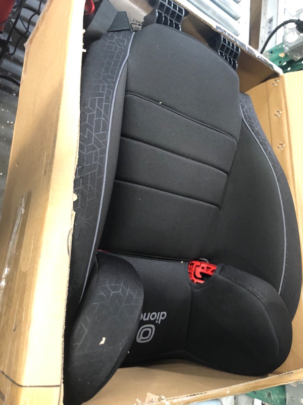 Photo 1 of **LIGHTLY DIRTY** Diono Monterey 2XT Latch 2 in 1 High Back Booster Car Seat with Expandable Height & Width, Side Impact Protection, 8 Years 1 Booster, Black 2XT Black