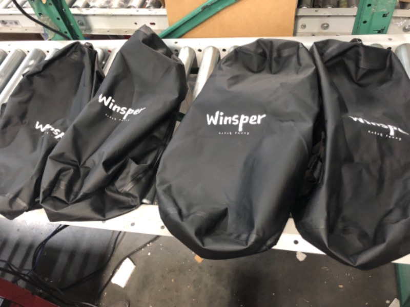 Photo 4 of **NOT IN ORIGINAL PACKAGING** Winsper Canopy Weights Bag, 176 LBS Tent Weights Set of 4-20L (Black-20L)