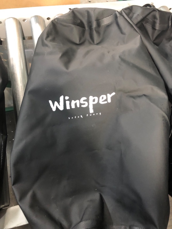 Photo 2 of **NOT IN ORIGINAL PACKAGING** Winsper Canopy Weights Bag, 176 LBS Tent Weights Set of 4-20L (Black-20L)