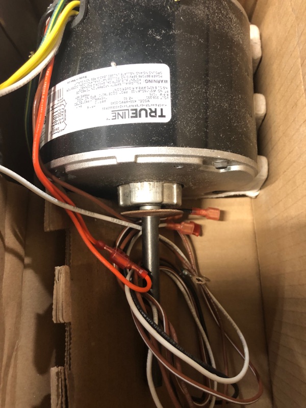 Photo 4 of **OPEN BOX** Supplying Demand W51-16CJA1-02 HVAC Condenser Motor 1/6 HP 1 Phase 1 Speed 208/230V 1075 RPM