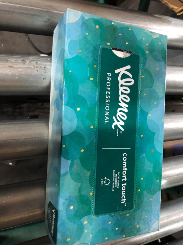 Photo 3 of **NEW, FACTORY SEALED** Kleenex Professional Facial Tissue for Business (21400), Flat Tissue Boxes, 36 Boxes / Case, 100 Tissues / Box, 3,600 Tissues / Case 100 Count (Pack of 36)