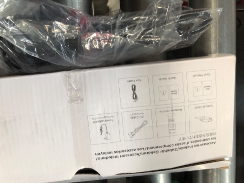 Photo 1 of **NEW IN BOX, TESTED-POWERED ON** Heymell 150W 2.0ch Soundbar for TV, 3D Surround Sound Bars for TV, 6X Speakers Bluetooth Soundbar Built in SubwoofeR