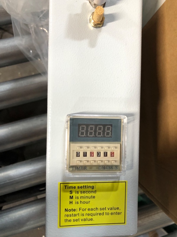 Photo 1 of **Open Box , Tested and powered on** CGELE Pneumatic Can Crusher for Recycling Electric Automatic Aluminum Can Crusher Time Adjustable Fully Automatic Operation, Eco-Friendly Recycling Tool