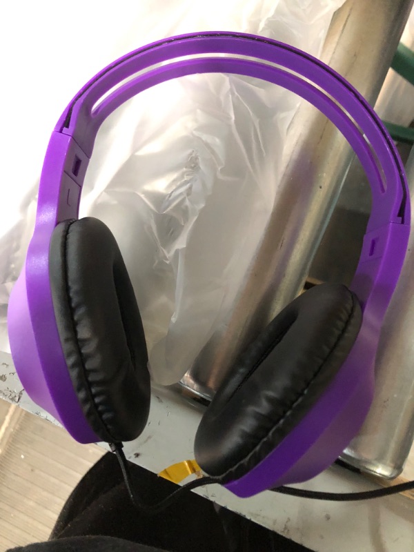 Photo 4 of STOCK PHOTO FOR REFRENCE
ENUVY BULK HEADPHONES
COLOR- PURPLE