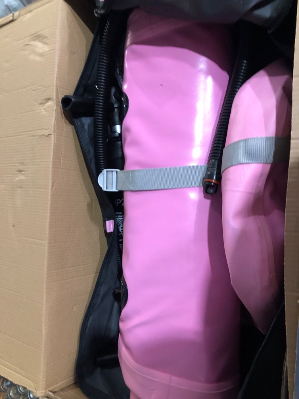 Photo 6 of (PINK NOT AS STOCK PHOTO) Body Glove Performer 11 ISUP Package - Paddle Board, Paddle, Storage Backpack, Electric and Hand Pumps, Coil Leash Included