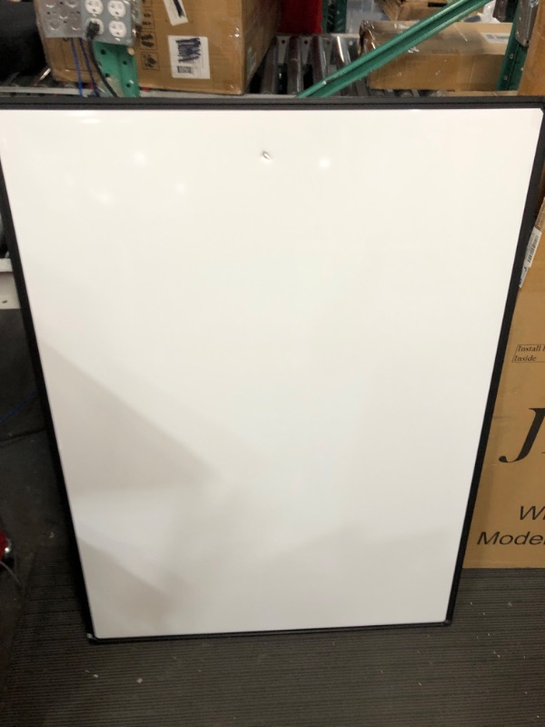 Photo 4 of *SEE NOTES* JILoffice Magnetic Whiteboard / White Board, Dry Erase Board 48 x 36 Inch, Black Aluminum Frame Wall Mounted Board for Office Home and School 48 x 36 Inch Black