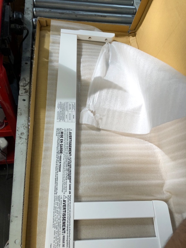 Photo 2 of DaVinci Toddler Bed Conversion Kit (M3099) in White Finish