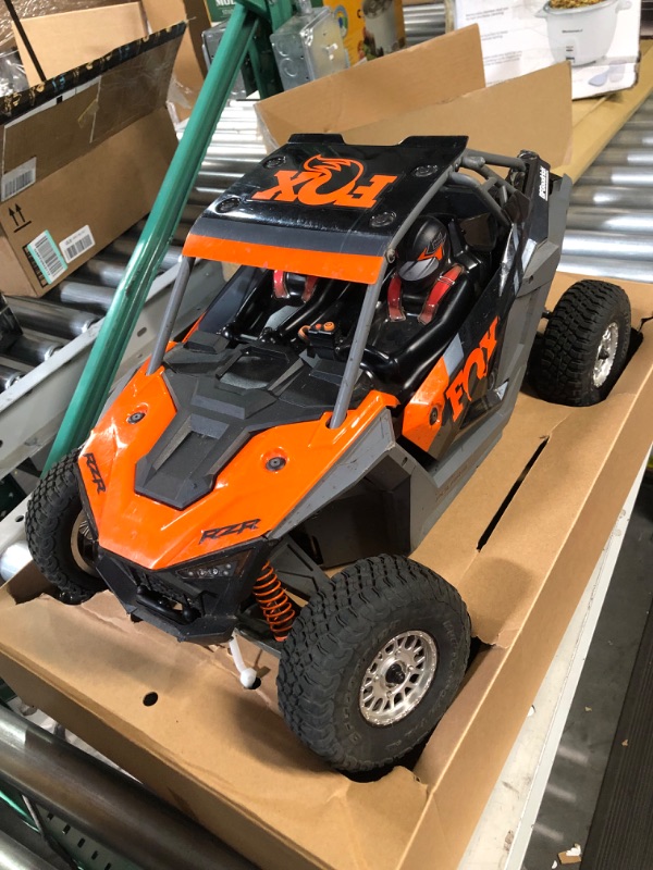 Photo 4 of *SEE NOTES* Losi RC Truck 1/10 RZR Rey 4 Wheel Drive Brushless Ready-to-Run Battery and Charger Not Included Polaris LOS03029T1 Trucks Electric RTR Other