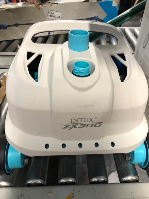 Photo 2 of *SEE NOTES* INTEX 28005E ZX300 Deluxe Pressure-Side Above Ground Automatic Pool Cleaner: For Bigger Pools – Cleans Pool Floors and Walls – Removes Debris – Removable Filter Tray – 21ft Tangle Free Hose