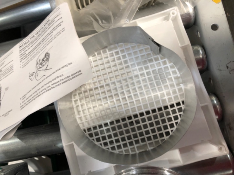 Photo 1 of *SEE NOTES* Broan 512M 70 CFM 6" Through The Wall VENTILATOR, White