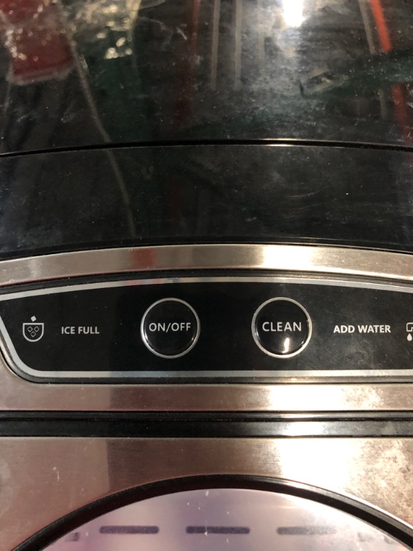 Photo 1 of *SEE NOTES* Thereye Countertop Nugget Ice Maker, Pebble Ice Maker Machine, 30lbs Per Day, 2 Ways Water Refill, 3Qt Water Reservoir & Self-Cleaning, Stainless Steel Finish Ice Machine for Home Office Bar Party