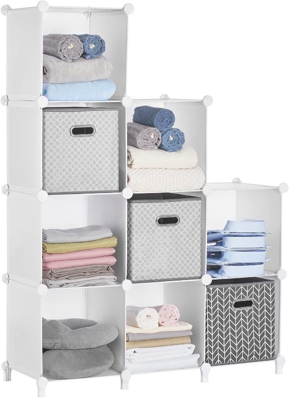 Photo 1 of *SEE NOTES* Puroma Closet Storage Organizer, Clothes Organizer with Mallet DIY Closet Organizers and Storage, Portable Closet Storage Shelves Cabinet for Home, Office, and Bedroom