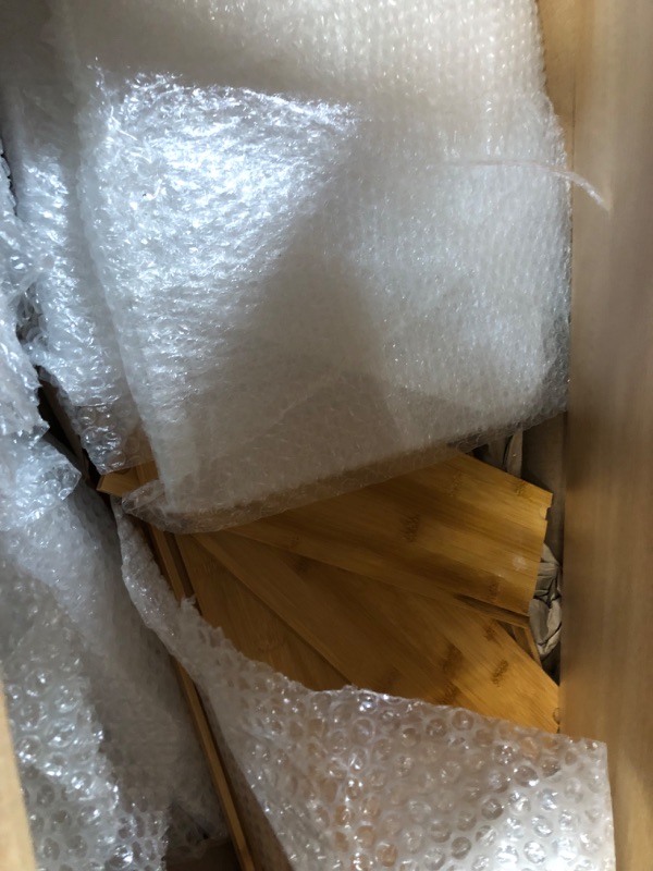 Photo 1 of Amazon Basics Backpack Storage Cubby, 8-Compartment, Pine Wood, 13" D x 30" W x 48" H 8-Cubby