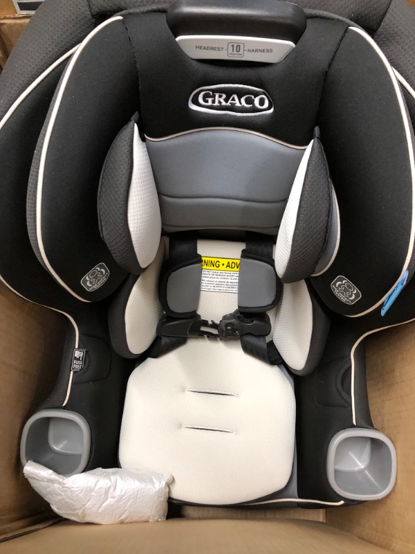 Photo 5 of *SEE NOTES* Graco Extend2Fit Convertible Car Seat, Ride Rear Facing Longer with Extend2Fit, Gotham 2-in-1 Gotham