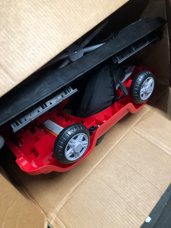 Photo 3 of *SEE NOTES* Jeep Classic Wrangler 3-in-1 Grow with Me Walker by Delta Chidlren, Red