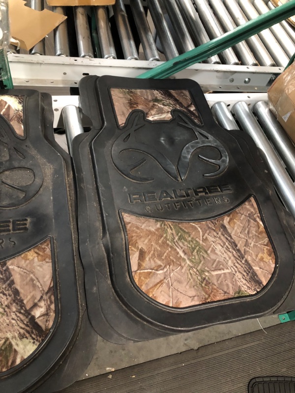 Photo 4 of *SEE NOTES* Realtree Camo 2-pc Front Camo Truck Floor Mats, Realtree Camo Pattern for Men and Women