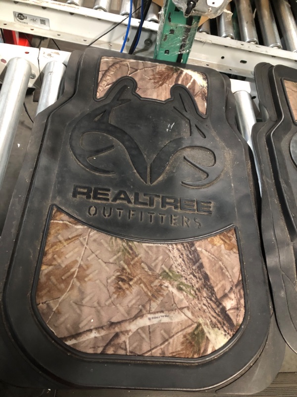 Photo 2 of *SEE NOTES* Realtree Camo 2-pc Front Camo Truck Floor Mats, Realtree Camo Pattern for Men and Women