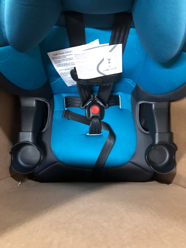 Photo 3 of *SEE NOTES* Safety 1st Grand 2-in-1 Booster Car Seat, Forward-Facing with Harness, 30-65 pounds and Belt-Positioning Booster, 40-120 pounds, Capri Teal