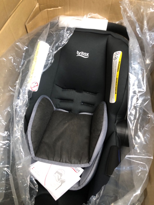 Photo 5 of Britax Willow Brook Baby Travel System, Infant Car Seat and Stroller Combo with Aspen Base, ClickTight Technology, RightSize System and 4 Ways to Stroll, Onyx Glacier Willow Brook Onyx Glacier