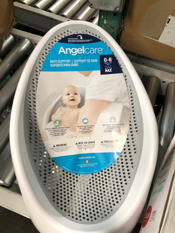 Photo 2 of Angelcare Baby Bath Support (Grey) | Ideal for Babies Less than 6 Months Old