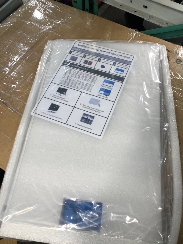 Photo 1 of Blue Light Screen Protector for 23, 23.6, 23.8, 24 Inch 16:9 Diagonal LED PC Monitor 2 pack