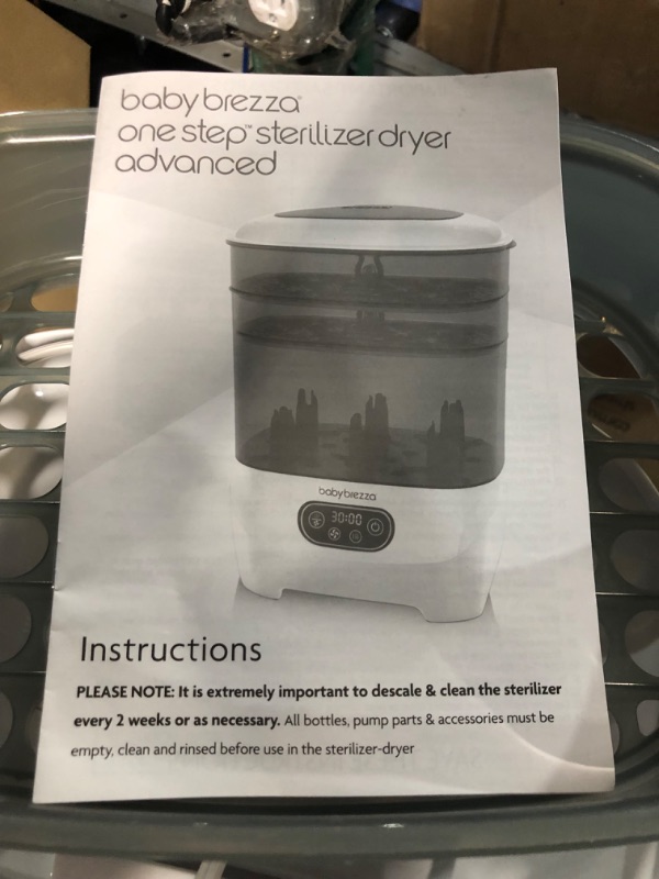 Photo 1 of Baby Brezza Baby Bottle Sterilizer and Dryer Advanced – Electric Steam Sterilization Machine – Universal Sterilizing for All Bottles: Plastic + Glass + Pacifiers + Breast Pump Parts - HEPA Filtration