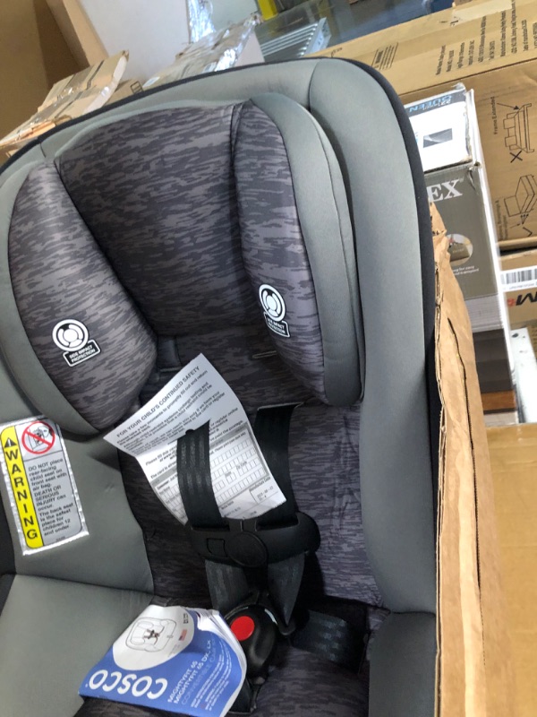 Photo 2 of Cosco Mighty Fit 65 DX Convertible Car Seat (Heather Onyx Gray)