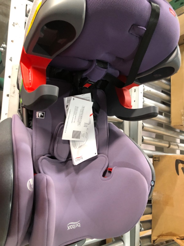 Photo 3 of Britax Highpoint Backless Belt-Positioning Booster Seat, SafeWash Purple Ombre