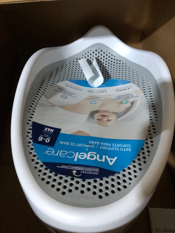 Photo 2 of Angelcare Baby Bath Support (Grey) | Ideal for Babies Less than 6 Months Old