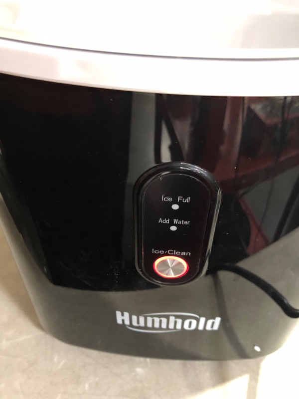 Photo 5 of ***POWERS ON - UNABLE TO TEST FURTHER***
Humhold Portable Nugget Ice Maker CounterTop, 33Lbs/24Hrs Chewable Pebble Ice 