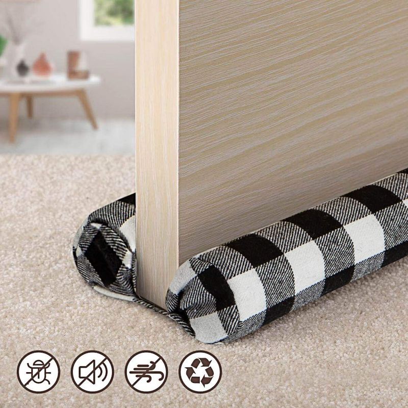 Photo 1 of ***Stock photo used as ref***
Easy to Install Door Draft Stopper (Plaid) 30" to 35"