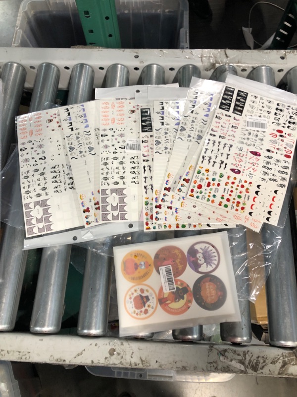 Photo 1 of ***BUNDLE***No Returns***(Nail Art Stickers & Regular Stickers)