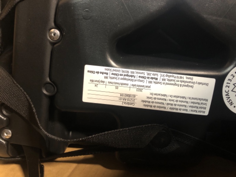 Photo 3 of Diono Cambria 2 XL 2022, Dual Latch Connectors, 2-in-1 Belt Positioning Booster Seat, High-Back to Backless Booster with 