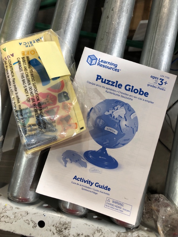Photo 5 of * used * see images *
Learning Resources Puzzle Globe, 7 Continent Pieces, 8 Inches