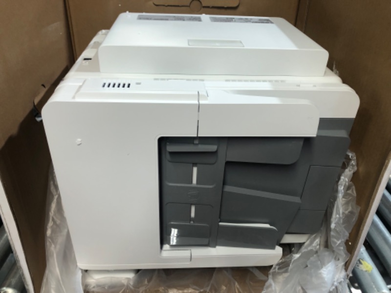 Photo 4 of USED - HP Color LaserJet Pro M283fdw Wireless All-in-One Laser Printer, Remote Mobile Print, Scan & Copy, Duplex Printing, Works with Alexa (7KW75A), White