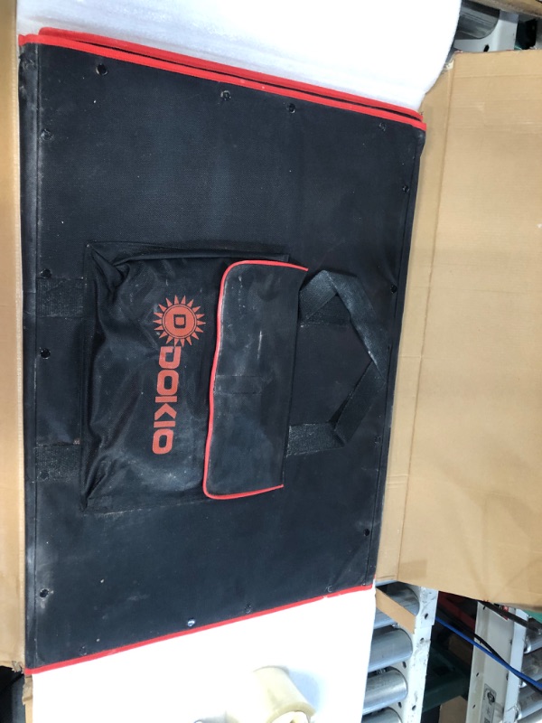 Photo 1 of USED - DOKIO 220w 18v Portable Foldable Solar Panel Kit (29x21inch, 11.7lb) 