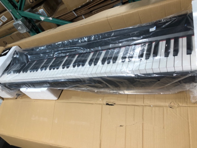 Photo 3 of Donner DEP-20 Beginner Digital Piano 88 Key Full Size Weighted Keyboard, Portable Electric Piano with Sustain Pedal, Power Supply DEP-20 Weighted Digital Piano