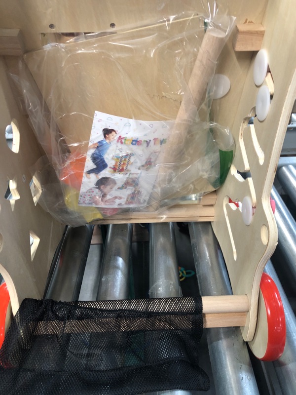 Photo 1 of Baby Push Walker - Wooden Toys Activity Center (Natural Wood)
