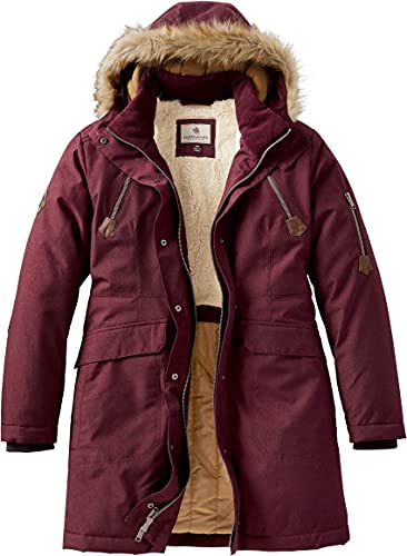 Photo 1 of Legendary Whitetails Women's Anchorage Parka, Rusty Maroon, X-Large
