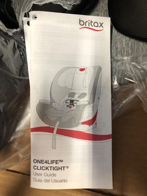 Photo 4 of Britax One4Life ClickTight All-in-One Car Seat, Spark Spark [New Version]