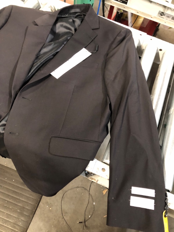 Photo 2 of Calvin Klein Skinny Fit Men’s Suit Separates with Performance Stretch Fabric Jacket 46 Black