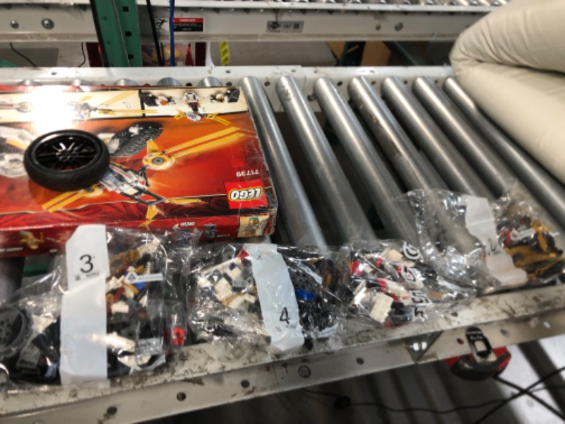 Photo 4 of 6 BAGS CONFIRMED AND 1 TIRE -LEGO NINJAGO Legacy Ultra Sonic Raider 71739 Building Kit with a Motorcycle, Plane and Collectible Minifigures; New 2021 (725 Pieces) 