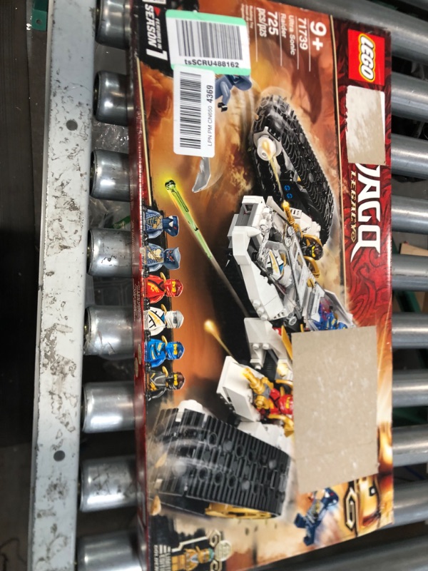 Photo 2 of 6 BAGS CONFIRMED AND 1 TIRE -LEGO NINJAGO Legacy Ultra Sonic Raider 71739 Building Kit with a Motorcycle, Plane and Collectible Minifigures; New 2021 (725 Pieces) 