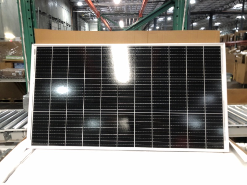 Photo 3 of HQST 2pcs 100W 12V 9BB Cell Monocrystalline Solar Panel, Up to 23% High Efficiency Module, Waterproof for RVs, Motorhomes, Cabins, Marine, Boat and Any Other Off Grid Applications-Upgrade Version 9BB 2 Pack