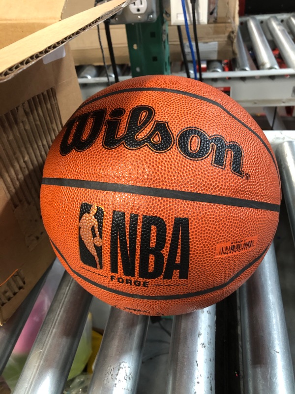 Photo 2 of *USED* WILSON NBA Forge Series Indoor/Outdoor Basketballs Size 7 - 29.5" Forge Brown